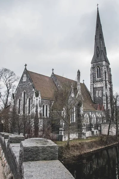 Iglesia San Alban Copenhague — Foto de Stock