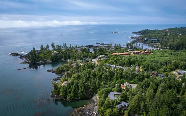 Ένα Όμορφο Παράκτιο Τοπίο Ucluelet Vancouver Island Βρετανική Κολομβία Καναδάς — Φωτογραφία Αρχείου