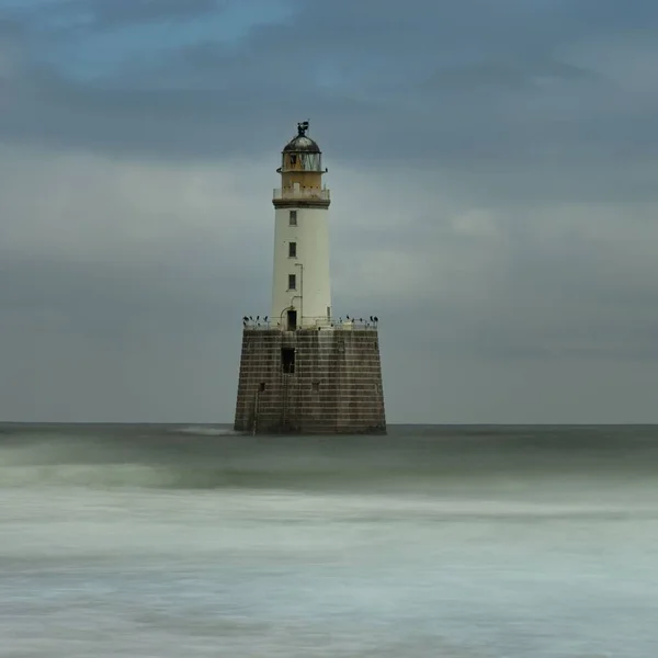 Une Vue Rapprochée Phare Rattray Head — Photo