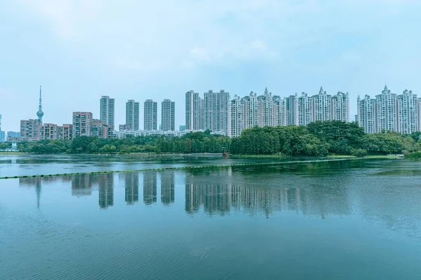 Panorama Van Een Deel Van Chancheng Foshan China — Stockfoto