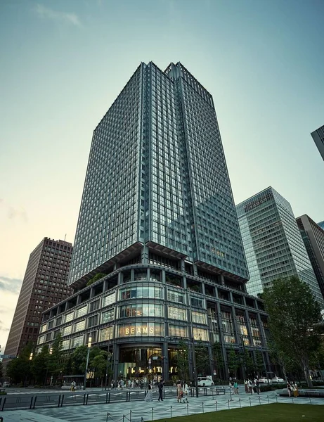 Vertical Shot Shin Marunouchi Building Skyscraper Special Wards Tokyo Japan — Stock Photo, Image