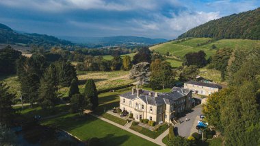 Darlington County Durham 'daki Walworth Kalesi Oteli. Durham County, İngiltere.