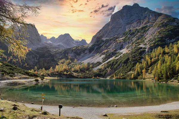 Landscape Beautificado Áustria — Fotografia de Stock