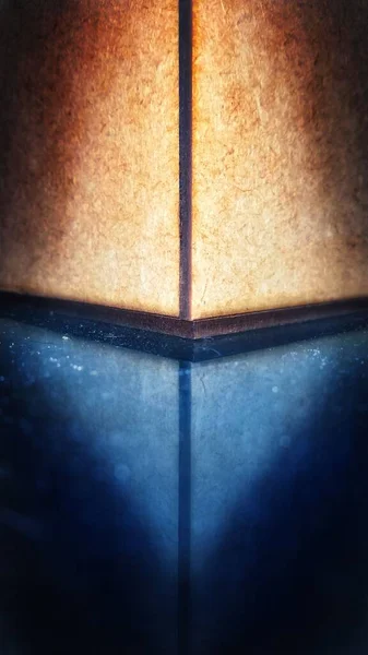 Вертикальне Тло Вогню Проти Льоду Протилежному Світі Концепції — стокове фото