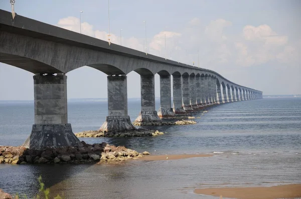 Confederation Bridge New Brunswick Prince Edward Island — Stock Photo, Image