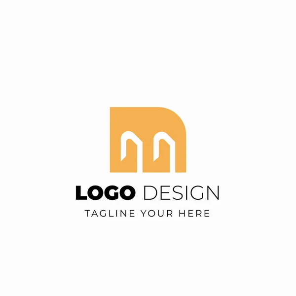 Icono Vectorial Plantilla Logotipo Empresa Diseño Ilustración Para Marca Empresa — Vector de stock