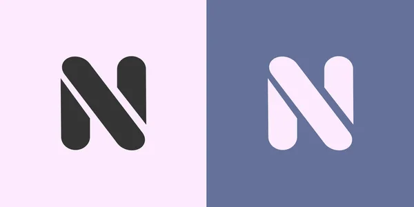 Design Logotipo Negócio Moderno Carta Para Uma Empresa —  Vetores de Stock