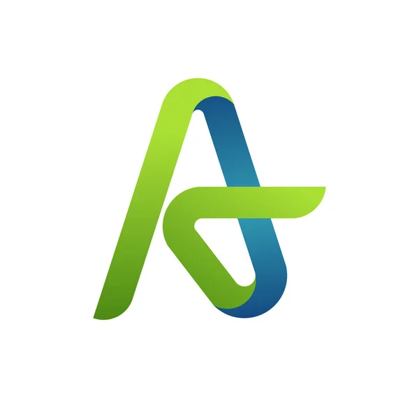 Een Vectorafbeelding Van Een Letter Voor Een Logo Ontwerp Een — Stockvector