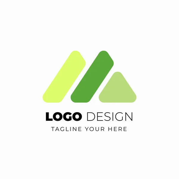 現代的なベクトル会社のロゴテンプレート ブランド および企業のためのアイコンイラストデザイン — ストックベクタ