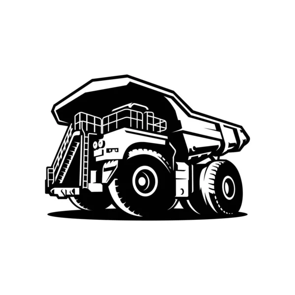 Una Ilustración Vectorial Camión Carga — Archivo Imágenes Vectoriales