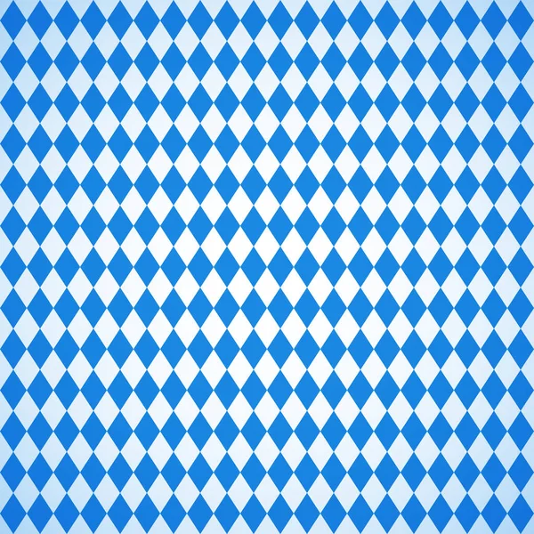 Fundo Sem Costura Azul Branco Checkered Oktoberfest —  Vetores de Stock