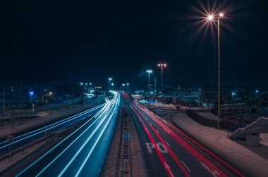 Calgary 'den Gece Işığı İzleri