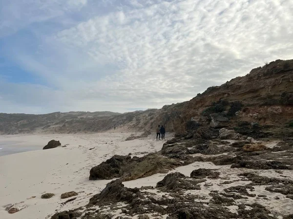 모닝턴 공원의 바위가 해변의 — 스톡 사진