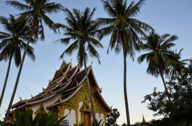 Luang Prabang, Laos 'taki Kraliyet Sarayı' nın dışı.
