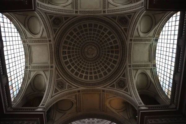 Interior Basílica Sacro Coeur Montmartre Sagrado Coração Montmartre Teto — Fotografia de Stock