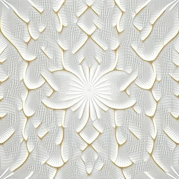Een Elegante Kant Textuur Naadloze Tule Patroon Uitsparing Papier Ornament — Stockfoto