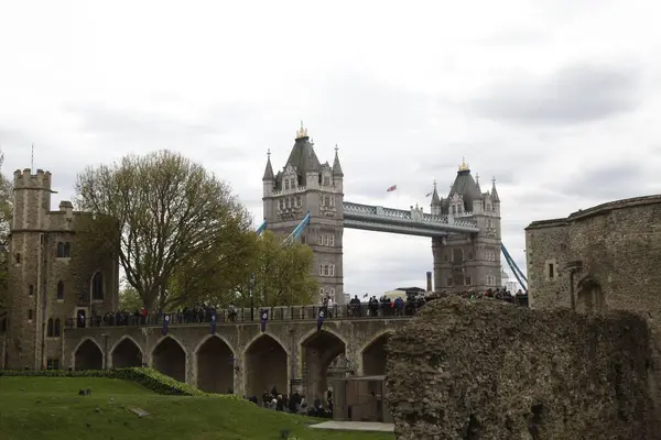 Magnifique Cliché Pont Historique Londres Tour Londres — Photo