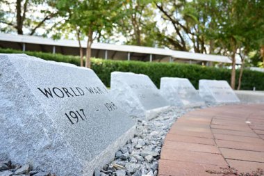 1. Dünya Savaşı anısına yakın çekim.