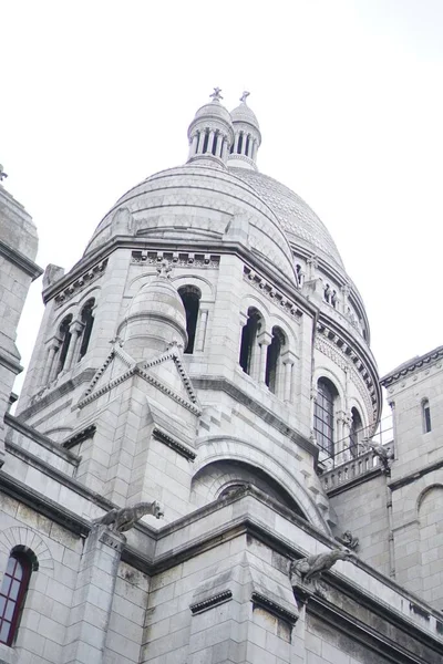Die Basilika Des Heiligen Herzens Von Paris Montmartre — Stockfoto