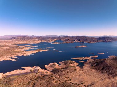 Arizona 'daki manzaralı Mermer Kanyon manzarası.