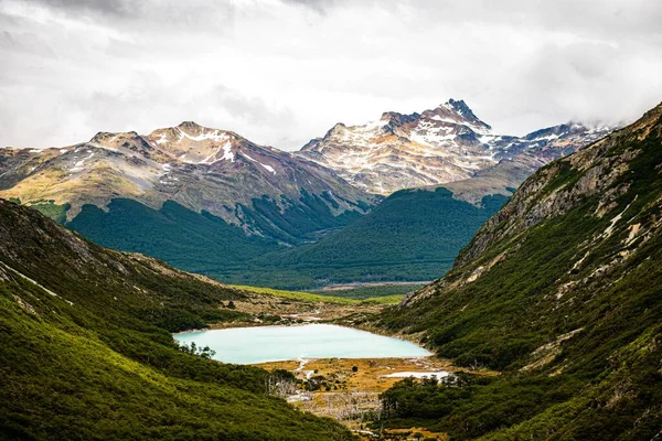 Laguna Esmeralda Στην Ushuaia Tierra Del Fuego Αργεντινή — Φωτογραφία Αρχείου