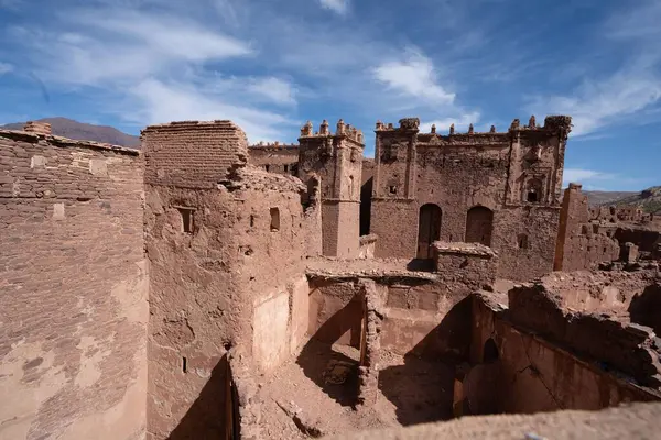 Ein Schöner Blick Auf Die Kasbah Festung — Stockfoto