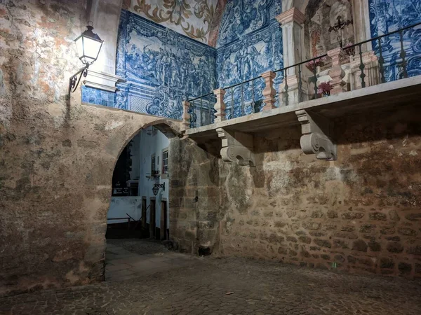 stock image The old historical landmarks of Obidos town, Portugal