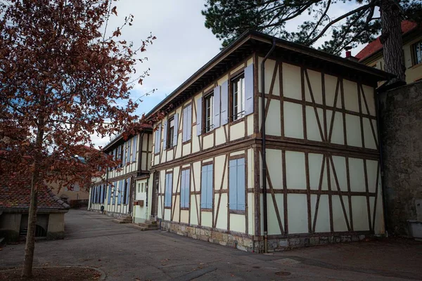Old Looking House Building Lausanne — Stock Photo, Image