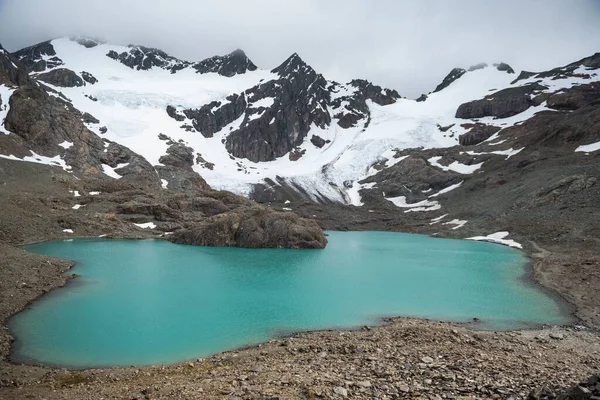 Glaciar Vicinguerra Laguna Los Tmpanos — Stockfoto
