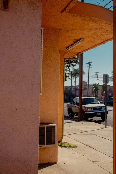 Florence Ave Deki Bell Motel Çan Şehrinde Alan Derinliği Turuncu — Stok fotoğraf