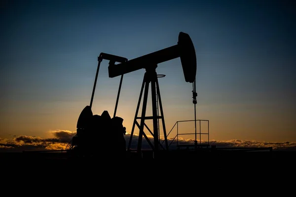 Ölfördermaschine Rio Grande Tierra Del Fuego Argentinien — Stockfoto