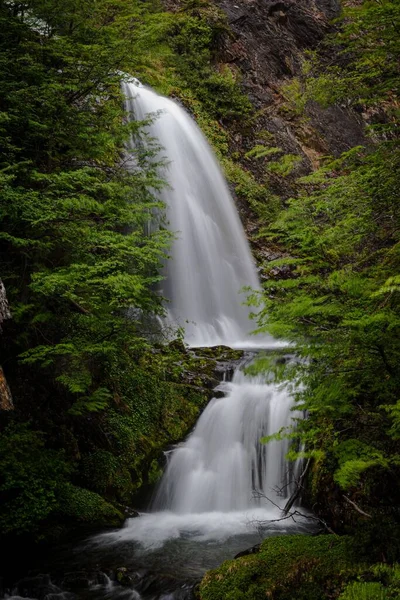 Uma Bela Cachoeira Ushuaia Tierra Del Fuego Argentina — Fotografia de Stock