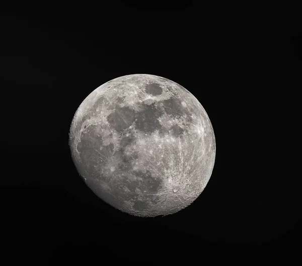 Una Luna Llena Cielo Nocturno —  Fotos de Stock