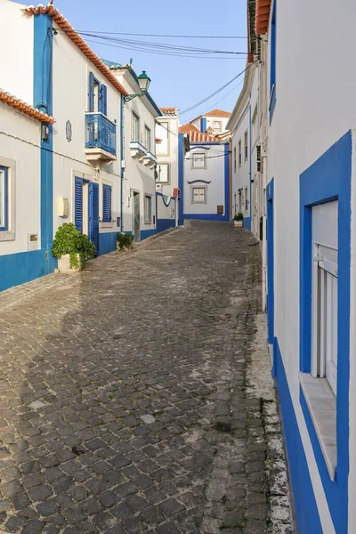 Typische Huizen Het Dorp Ericeira Portugal — Stockfoto