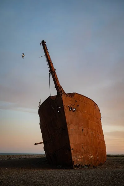 Marjory Glenn沈没船でリオ ガレゴス アルゼンチン — ストック写真
