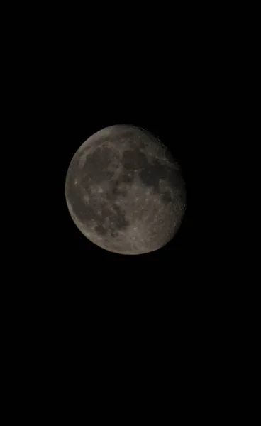 Une Pleine Lune Dans Ciel Nocturne — Photo