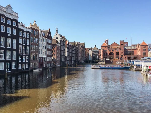 Dutch Architecture Photo Logements Amsterdam Pays Bas Photo Haute Qualité — Photo