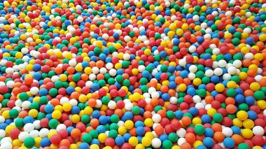 Güzel renkli toplar dokusu arkaplanı