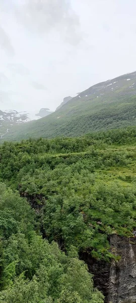 노르웨이 구름낀 구름낀 — 스톡 사진