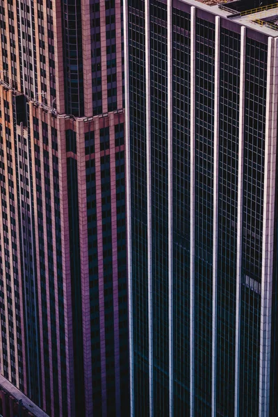 뉴욕의 추상적 건물의 — 스톡 사진