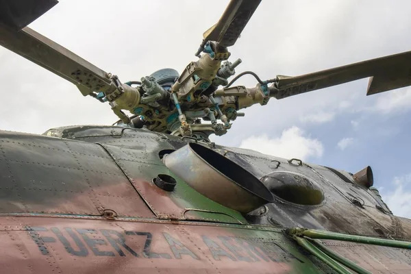 Helicóptero Das Forças Armadas Cuba Matanzas — Fotografia de Stock