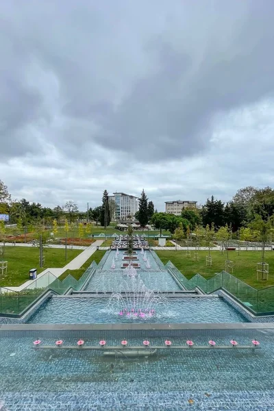 Der Öffentliche Park Zeytinburnu Istanbul Türkei — Stockfoto