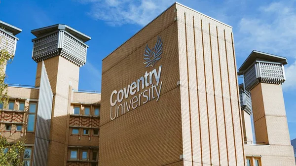 Coventry University Library Building Coventry University Campus Sunny Day — Stock Photo, Image