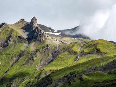 Hohe Tauern Ulusal Parkı 'nda güzel bir Alp manzarası.