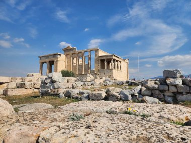 Parthenon Tapınağı Akropol Atina Yunanistan