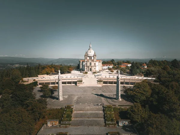 Zdjęcie Sanktuarium Matki Bożej Sameiro Braga Portugalia — Zdjęcie stockowe