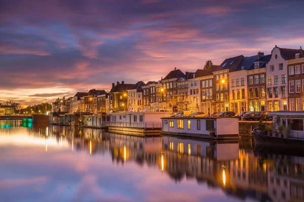 Fascinerande Utsikt Över Kermis Vid Middelburg Zeeland Nederländerna — Stockfoto
