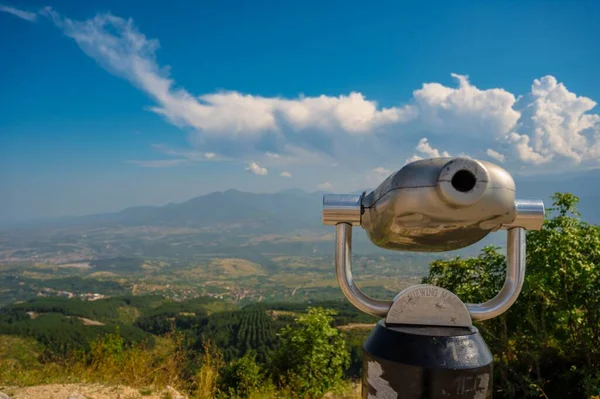 Kuzey Makedonya Nın Üsküp Kenti Yakınlarındaki Güzel Manzaralar Vodno Dağına — Stok fotoğraf
