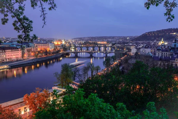 Scenic View Beautiful Cityscape Prague Traditional Architecture Czechia — Stock Photo, Image