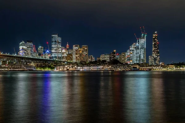 悉尼摩天大楼的美丽景色 — 图库照片